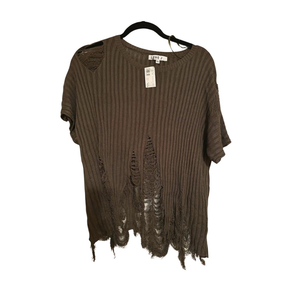 Distressed Fringe Distressed Top